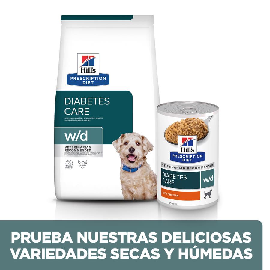 370 g Hill's Prescription Diet Digestion Weight w/d Pollo lata para perros, , large indicador imagen numero 6
